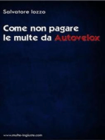 Come non pagare le multe da AUTOVELOX