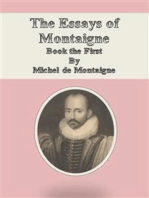 The Essays of Montaigne: Book the First