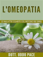 L'omeopatia - Le malattie guarite col metodo dei simili