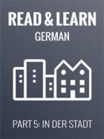 Read & Learn German - Deutsch lernen - Part 5: In der Stadt