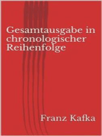 Gesamtausgabe in chronologischer Reihenfolge