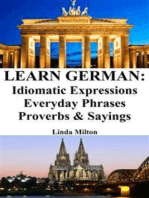 Learn German: Idiomatic Expressions ‒ Everyday Phrases ‒ Proverbs & Sayings