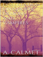 Dissertation on ghosts, demons and vampires