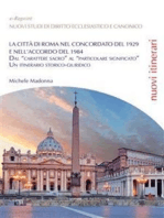 La città di Roma nel Concordato del 1929 e nell'Accordo del 1984