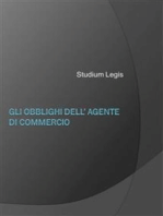 Gli obblighi dell'agente di commercio