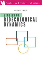 Studies on bioecological dynamics