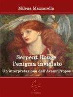 Serpent Rouge l'enigma inviolato - Un'interpretazione dell'Avant-Propos