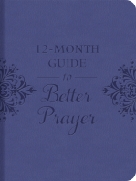 A 12-Month Guide to Better Prayer