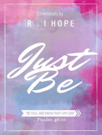 Just Be: Inspiring, Daily Devotionals