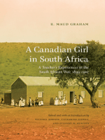 A Canadian Girl in South Africa: A Teacher’s Experiences in the South African War, 1899–1902