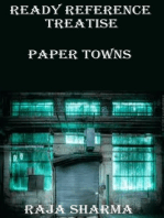 Ready Reference Treatise: Paper Towns