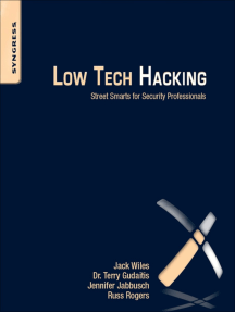 Read Low Tech Hacking Online By Jack Wiles Terry Gudaitis And