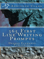 365 First Line Writing Prompts: First Line Writing Prompts, #1