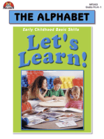 Let's Learn! The Alphabet