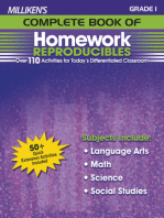 Milliken's Complete Book of Homework Reproducibles - Grade 1: Over 110 Activities for Today's Differentiated Classroom