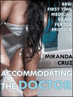 Accommodating the Doctor (BBW First Time Medical Exam Fertile Erotica)
