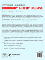 Translational Research in Coronary Artery Disease: Pathophysiology to Treatment