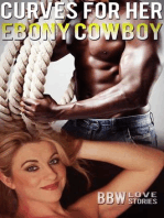 Curves For Her Ebony Cowboy