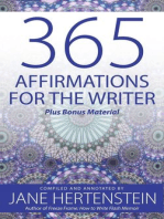 365 Affirmations for the Writer