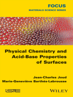 Physical Chemistry and Acid-Base Properties of Surfaces