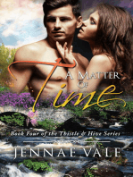 A Matter Of Time: Book Four of The Thistle & Hive Series