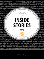 Collection of Inside Stories 2015