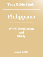 True Bible Study: Philippians