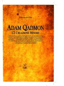 Adam Qadmon: La Creazione Minore