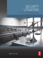 Security Litigation: Best Practices for Managing and Preventing Security-Related Lawsuits