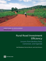 Rural Road Investment Efficiency