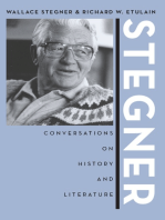 Stegner: Conversations On History And Literature