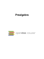 PreAlgebra