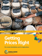 South Asia Economic Focus Fall 2015: Getting Prices Right—Recent Disinflation and Its Implications