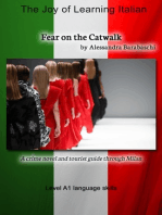 Fear on the Catwalk - Language Course Italian Level A1: A crime novel and tourist guide through Milano