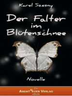 Der Falter im Blütenschnee