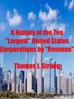 A History of the Ten “Largest” United States Corporations by “Revenue”