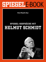 SPIEGEL-Gespräche mit Helmut Schmidt: Ein SPIEGEL E-Book