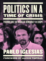 Politics in a Time of Crisis: Podemos and the Future of Democracy in Europe