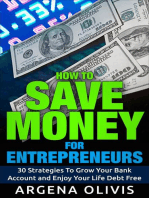 How To Save Money For Entrepreneurs