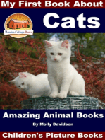 My First Book About Cats: Amazing Animal Books - Children's Picture Books