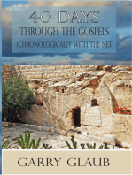 40 Days Through the Gospels (with the One Year Chronological NLT Bible)