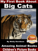 My First Book About Big Cats: Amazing Animal Books - Children's Picture Books