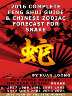 2016 Snake Feng Shui Guide & Chinese Zodiac Forecast