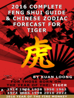 2016 Tiger Feng Shui Guide & Chinese Zodiac Forecast