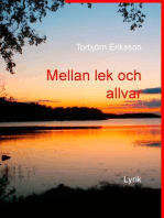 Mellan lek och allvar: Lyrik