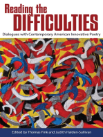 Reading the Difficulties: Dialogues with Contemporary American Innovative Poetry
