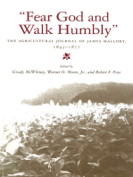 "Fear God and Walk Humbly"