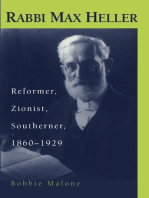 Rabbi Max Heller: Reformer, Zionist, Southerner, 1860-1929