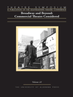 Theatre Symposium, Vol. 22: Broadway and Beyond: Commercial Theatre Considered