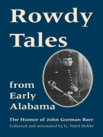 Rowdy Tales from Early Alabama: The Humor of John Gorman Barr
